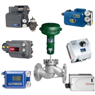 Großes Vorrat an chinesischen Steuerventilen mit Fisher-Aktoren und Fisher / Foxboro / Spirax Sarco / Neles / Flowserve-Ventilpositionierer