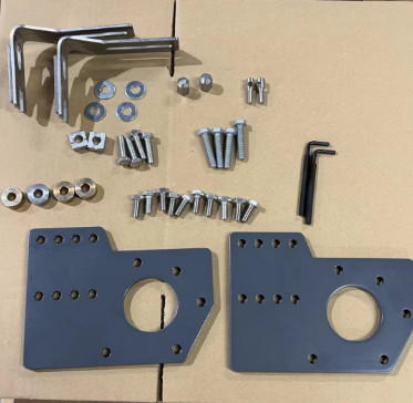 Steuerventil mit Fisher 667/657 Pneumatischer Aktor DVC6200/3582/3582I Valve Positioner Bracket und 67CFR-225 Filter Regulator