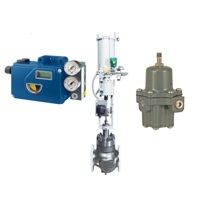 Hochwertige chinesische Steuerventile mit Fisher 67CFR Filter Regulator und ASCO Fünf-Position Drei-Wege-Solenoid-Ventil Foxboro SRD991 Ventil Positionierer