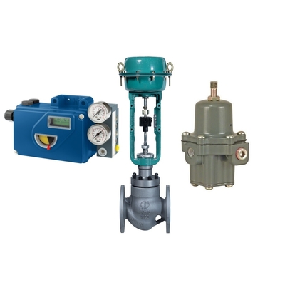 Hochwertige chinesische Steuerventile mit Fisher 67CFR Filter Regulator und ASCO Fünf-Position Drei-Wege-Solenoid-Ventil Foxboro SRD991 Ventil Positionierer