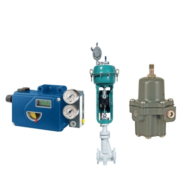 Hochwertige chinesische Steuerventile mit Fisher 67CFR Filter Regulator und ASCO Fünf-Position Drei-Wege-Solenoid-Ventil Foxboro SRD991 Ventil Positionierer