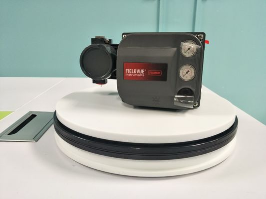 Vanessa-Serie 30.000 Durchflusssteuerung Viertelschaltung Triple Offset-Ventil mit Fisher DVC6200 Ventil Positionierer
