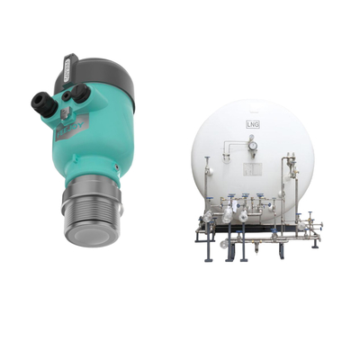 Messung des Containerniveaus mit FeeJoy RRF5 80GHz-Radar-Niveausender