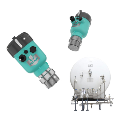 Messung des Containerniveaus mit FeeJoy RRF5 80GHz-Radar-Niveausender