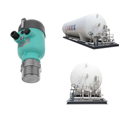 Messung des Containerniveaus mit FeeJoy RRF5 80GHz-Radar-Niveausender