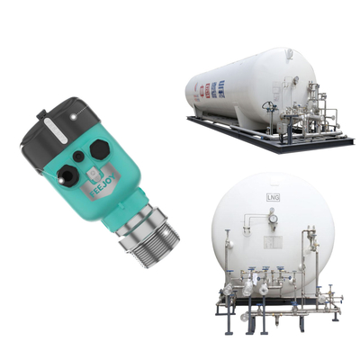Messung des Containerniveaus mit FeeJoy RRF5 80GHz-Radar-Niveausender