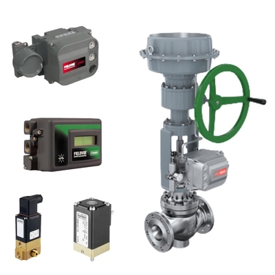 Fisher Positioner DVC6200 DVC2000 und Burkert Solenoidventil 00047166 für chinesisches Pneumatisches Steuerventil auf Lager