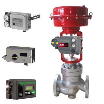 Steuerventil Zubehör FISHER DVC6200 Samson 4763 Spirax SP7 und Burkert Messingsolenoidventil 6524 mit hochtemperaturbeständigem 2/2-Wege-Diaphragma