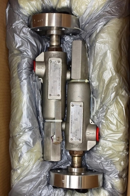 Chinesische Brennstoffgas-Skid-montierte Emerson Crosby H-Serie Direktfedersicherheitsventile Edelstahl-Sicherheitsventil