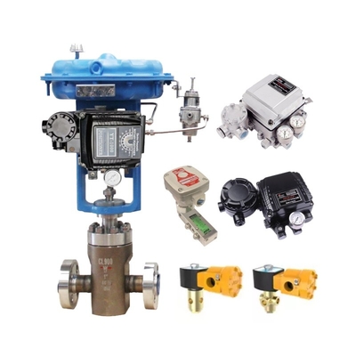 Rotork YT-1000R Automatisches Durchflussregelungsventil Elektropneumatikventil Positionierer und Fisher 67C 67CFR 67CFSR Filterregler