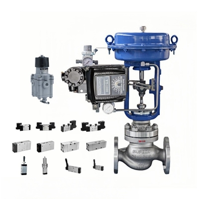 Rotork YT-1000R Automatisches Durchflussregelungsventil Elektropneumatikventil Positionierer und Fisher 67C 67CFR 67CFSR Filterregler