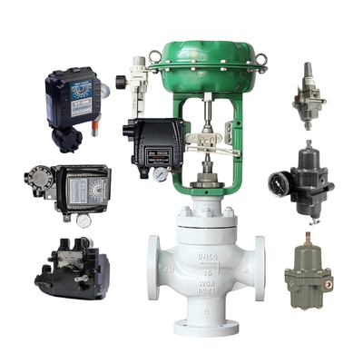 Rotork YT-1000R Automatisches Durchflussregelungsventil Elektropneumatikventil Positionierer und Fisher 67C 67CFR 67CFSR Filterregler