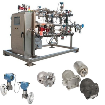 Spiraxsraco Dampfsperre FT14 mit Rosemount-Drucktransmittern und anderen Ventilteilen für Dampfsysteme