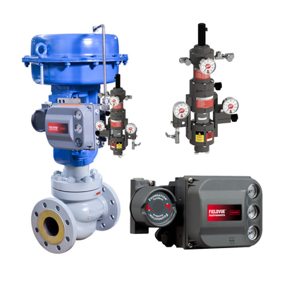 Pneumatisches Steuerventil VRG Linearsteuerventil Fisher DVC6200 Positioniererregler Asco Solenoidventil für Erdgas
