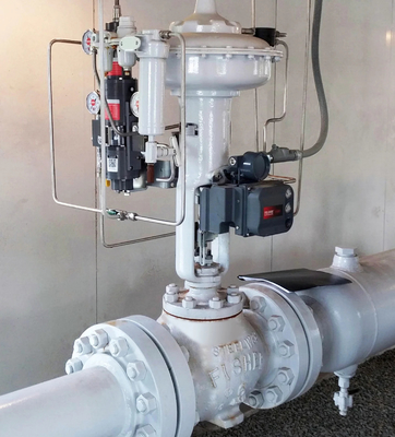 Ventile für die Pneumatische Strömungsregelung von Erdgas VRG VGP-100 Ventilgaspositionierer Ventilregler für die Erdgasindustrie
