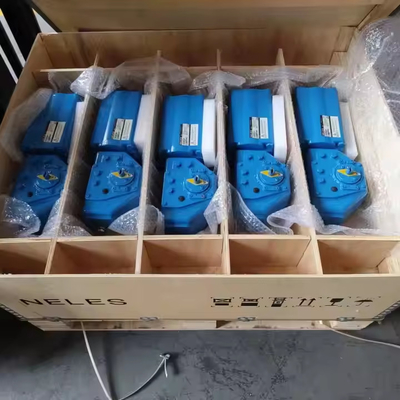 Stock Neles K-Serie Grenzschalter Doppelwirkender B1 Valmet Kolben-Typ Vierteldreh Pneumatik-Aktoren mit Kugelventil