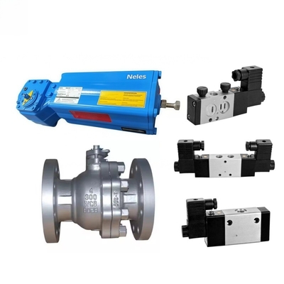 Stock Neles K-Serie Grenzschalter Doppelwirkender B1 Valmet Kolben-Typ Vierteldreh Pneumatik-Aktoren mit Kugelventil