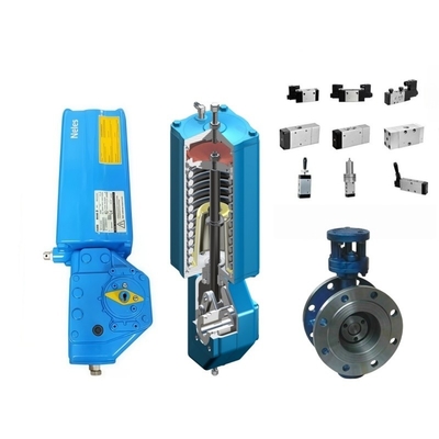 Stock Neles K-Serie Grenzschalter Doppelwirkender B1 Valmet Kolben-Typ Vierteldreh Pneumatik-Aktoren mit Kugelventil