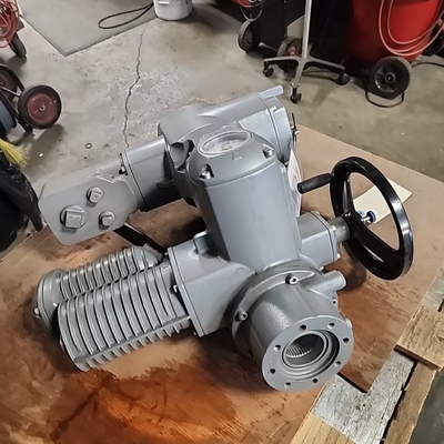 Chinesische A2000 Elektrische Achsflussventilhersteller OEM AUMA Elektrische Ventil-Aktor Öl- und Gas-Elektrische Steuerventil
