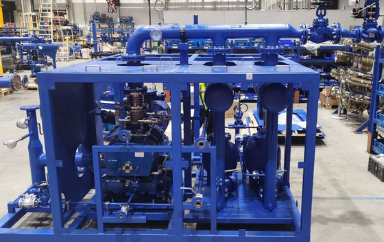 Nicht-Standard-Wärmerückgewinnung Skid Fabrik kundenspezifische Lösungen Bellows Versiegelte Stoppventil Sicherheitsventil Dampfflussmesser im Verkauf
