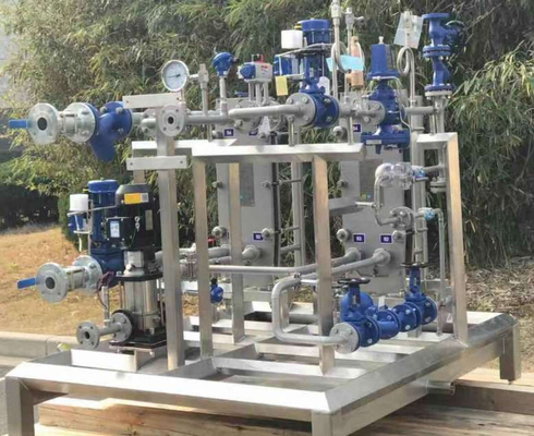 Chinesische nicht standardmäßige Wärmerückgewinnung Skid kundenspezifische Lösungen Bithermo Sicherheitsventil Dampfflussmesser Dampffalle Steuerventil