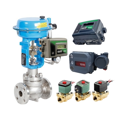 Luftfilter-Regulator Digitale Ventil-Steuerung DVC2000 DVC6200 Fisher Einzelsitzer Pneumatischer Steuerventil-Positionierer Preis