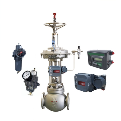 Luftfilter-Regulator Digitale Ventil-Steuerung DVC2000 DVC6200 Fisher Einzelsitzer Pneumatischer Steuerventil-Positionierer Preis