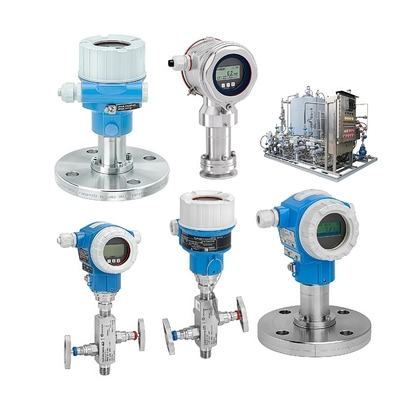 Hochgenaue E+H Luftflüssigkeit Industrielle Digitaldruckkeramik Endress+Hauser PMC71 PMC51 Drucktransmitter 4-20MA