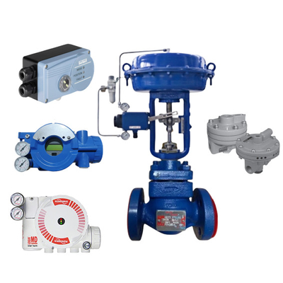 FLOWSERVE/ FOXBORO/ BURKERT Smart Positioner Spirax Sarco Pneumatikventil für Rohr