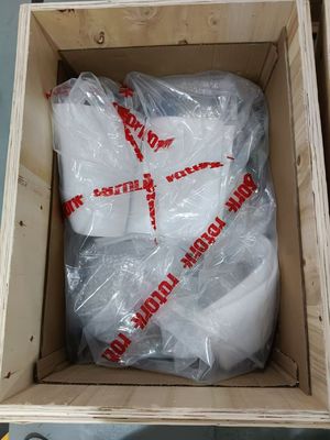 Chinesische Marke Großdiameter-Schmetterlingsventil mit Rotork IQ3 elektrischem Aktor und IB-Getriebe