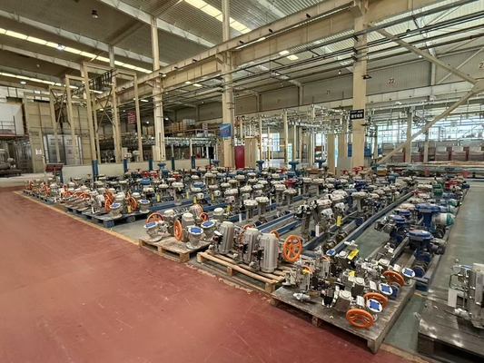 Pneumatisches Steuerventil Fabrik Kraftwerk Anlage kundenspezifische Emerson Fisher DVC6200 Ventilkontroller Positioner Preis im Verkauf