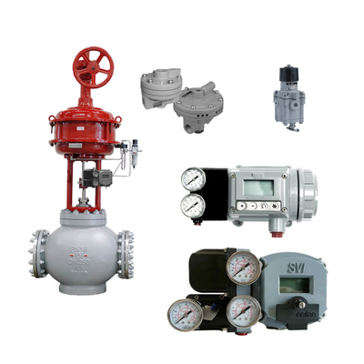 China Pneumatische Einzelsitz-Steuerventile Fabrik kundenspezifisch Baker Hughes Masoneilan Svi1000 Svi2 Svi3 Digitale Ventil Positionierer