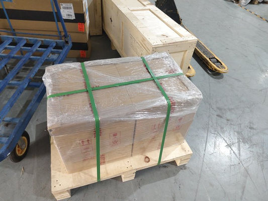 Chinesische Marken-Regelkugelventil mit Rotork ROM-Teildrehkraftantrieben mit Vor-Ort-Steuerung