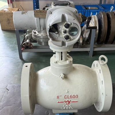 Brandneue AUMA SA und GS Multi-Turn-Elektrostreiber China kundenspezifisches elektrisches axiales Durchflussregelventil mit großem Durchmesser