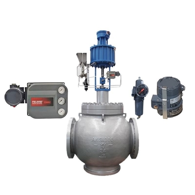 Kundenspezifisches Niedertemperatur-Regelventil Fisher 67DFR Druckminderer FIELDVUE DVC6200 Digitaler Ventilregler