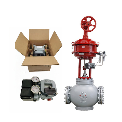 Original Masoneilan SVI2 Intelligenter Ventilpositionierer China Druckausgeglichenes Einsitz-Regelventil für die Prozesssteuerung