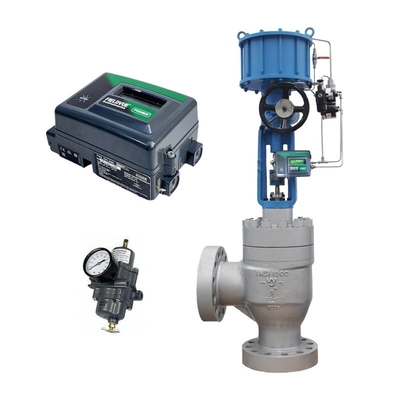 China WUZHONG Rückstandshydrogenation Heiß-Hoch-Abteilung-Level-Control-Ventil Fisher DVC2000 digitaler Ventil-Controller-Positionierer