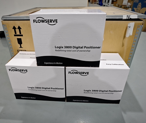 Industrielle digitale Ventilpositionierer Flowserve Logix 3800 Hilfsventil zur Regulierung des Zufuhrwassers für Kraftwerke