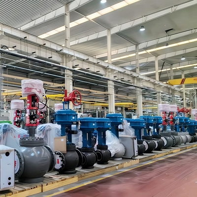 Industrielle digitale Ventilpositionierer Flowserve Logix 3800 Hilfsventil zur Regulierung des Zufuhrwassers für Kraftwerke