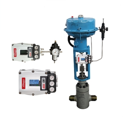 Industrielle digitale Ventilpositionierer Flowserve Logix 3800 Hilfsventil zur Regulierung des Zufuhrwassers für Kraftwerke