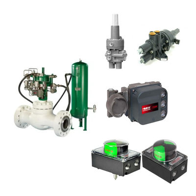 Chinesisches Marken-Regelventil mit Fisher DVC6200-Ventilsteller Fisher 377 Auslöseventil Solso SB Endschalter