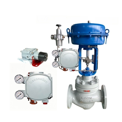 Fluid Control Lieferant LN81-Serie China Ein-Sitz-Pneumatisches Steuerventil Masoneilan SVI2 SVI3 Digitale Ventilpositionierer