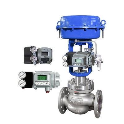 Fluid Control Lieferant LN81-Serie China Ein-Sitz-Pneumatisches Steuerventil Masoneilan SVI2 SVI3 Digitale Ventilpositionierer