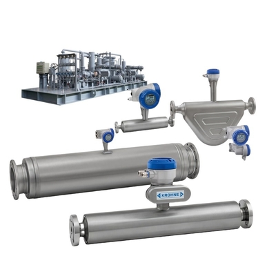 Coriolis-Durchflussmessgerät Krohne OPTIMASS 1400 Flüssigkeits- und Gasdurchflussmessgeräte Coriolis-Massedurchflussmesser für die Prozesssteuerung