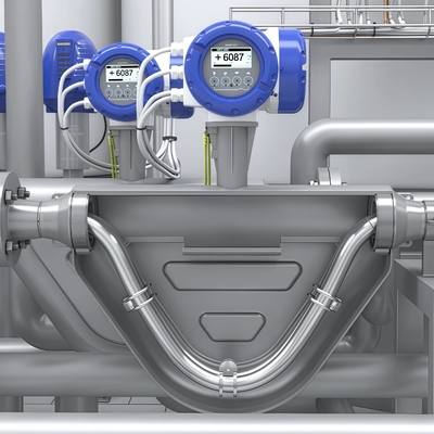 Coriolis-Durchflussmessgerät Krohne OPTIMASS 1400 Flüssigkeits- und Gasdurchflussmessgeräte Coriolis-Massedurchflussmesser für die Prozesssteuerung