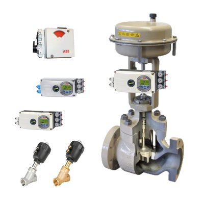 Glatte und präzise pneumatische Steuerventile mit 256 I/O-Anzahl und 220 V Betriebsspannung