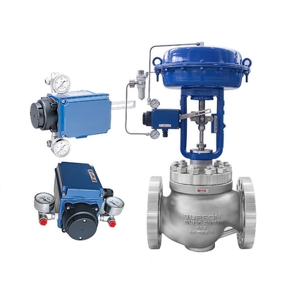 China Druckausgeglichener Käfig-Regelventil Azbil Smart Valve Positioner 100 Serie AVP100 AVP102 Intelligenter Ventilregler