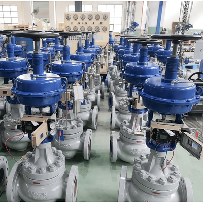 China Druckausgeglichener Käfig-Regelventil Azbil Smart Valve Positioner 100 Serie AVP100 AVP102 Intelligenter Ventilregler