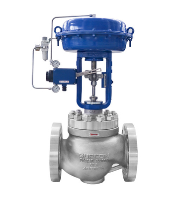 China Druckausgeglichener Käfig-Regelventil Azbil Smart Valve Positioner 100 Serie AVP100 AVP102 Intelligenter Ventilregler