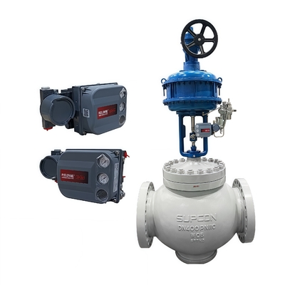 Fabrikneues, käfiggeführtes, druckausgeglichenes, einsitziges Regelventil Fisher DVC2000 DVC6200 Digitaler Ventilregler